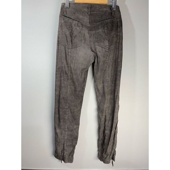 Size 38 Annette Görtz linen blend with beautiful zipper details at waist ankle - Picture 2 of 11